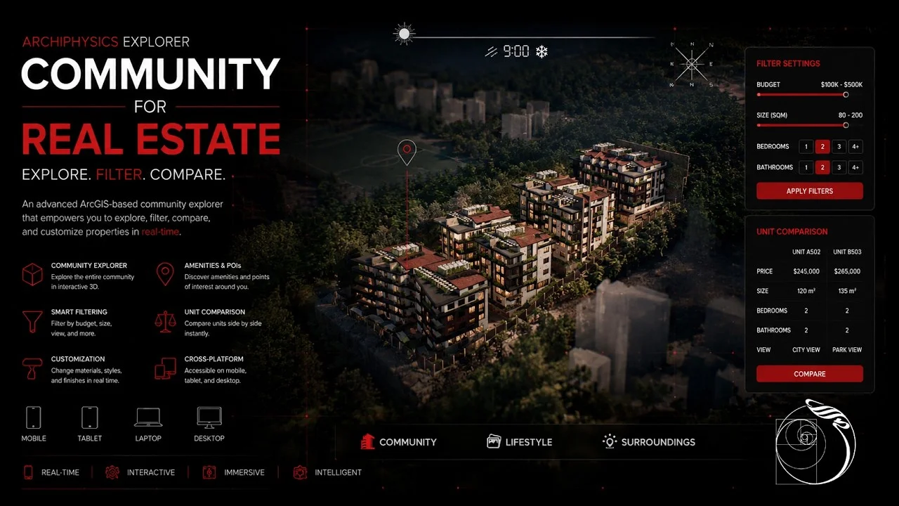 Interactive Real Estate Community Explorer, project video cover